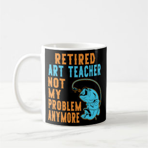 Kunstleraar in ruste Vist Lover Retirement Koffiemok