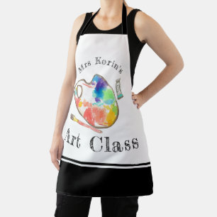 kunstleraar kunst kunstenaar apron schort