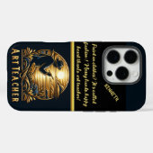 Kunstleraar schildert een zonsondergang Case-Mate iPhone case (Achterkant (horizontaal))