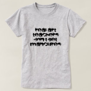 kunstleraar t-shirt