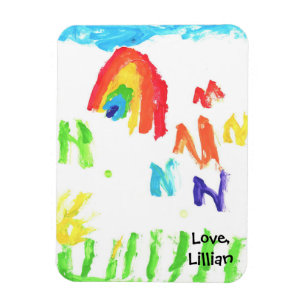 Kunstmagneet van kinderen magneet