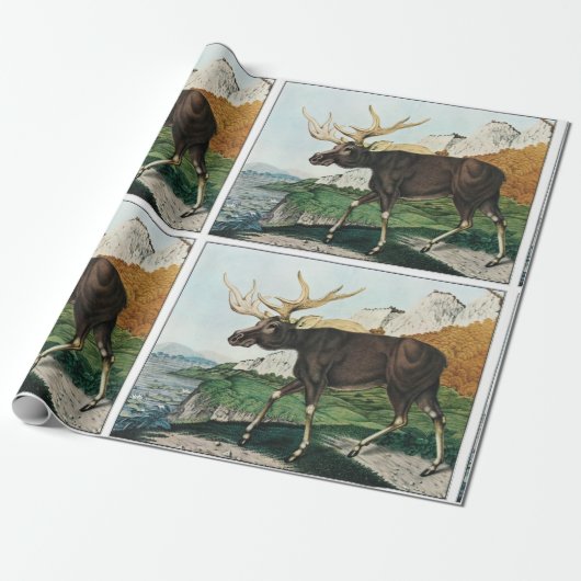  kunstmaten cadeaupapier (Uitgerold)