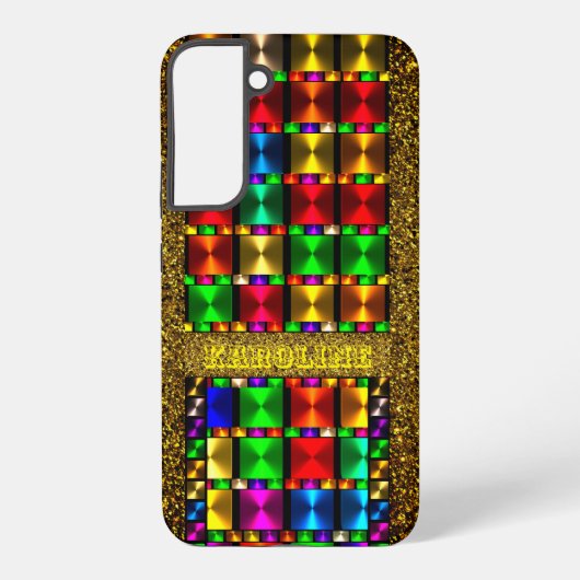 Kunstmatig - elegante stijl samsung galaxy hoesje (Achterkant)