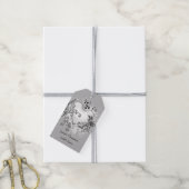 Kunstmatig hart cadeaulabel (Met Touw)
