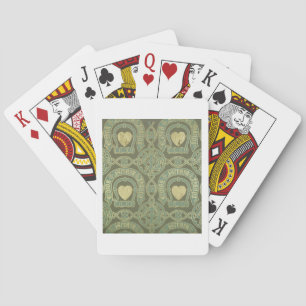 Kunstmatig kunstmatig ontwerp voor kerkelijke acht pokerkaarten