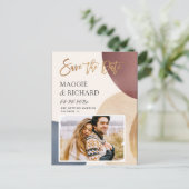 Kunstmatig modern Abstract sparen het Briefkaart v (Staand voorkant)