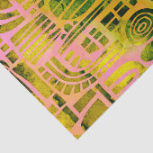 Kunstmatig modern Abstract weefselpapier Tissuepapier (Detail)