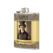 Kunstmatig  ontwerp Foto opa Heupfles (Links)