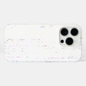 Kunstmatig ontwerp op witte achtergrond Case-Mate iPhone case (Achterkant (horizontaal))