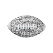 Kunstmatig tribaal ontwerp american football (Voorkant)