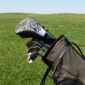 Kunstmatig tribaal ontwerp golfheadcover (Insitu)