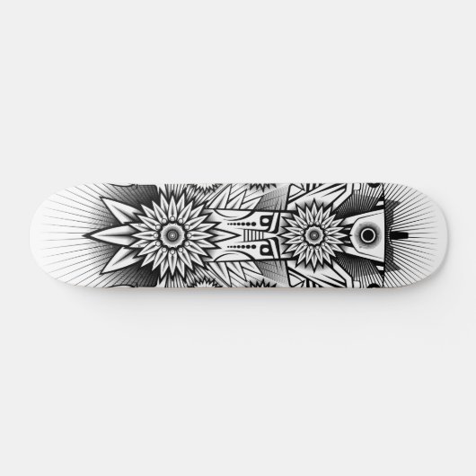 Kunstmatig tribaal ontwerp skateboard (Horizontaal)