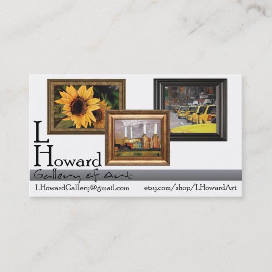 Kunstmatig Visitekaartje (Voorkant)