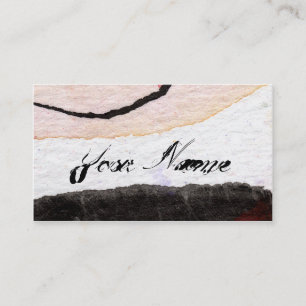 Kunstmatig  Visitekaartje van Ginette