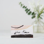 Kunstmatig  Visitekaartje van Ginette (Staand voorkant)