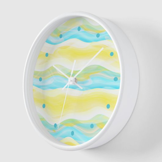 Kunstmatige Abstracte Retro Cool Wave Art Patroon  (Hoek)