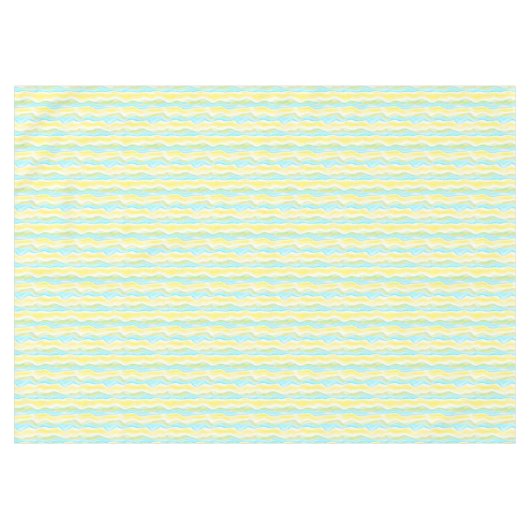 Kunstmatige Abstracte Retro Cool Wave Art Patroon  Tafelkleed (Voorkant (Horizontaal))