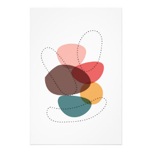 Kunstmatige Abstracte samenstelling 3 Foto Afdruk