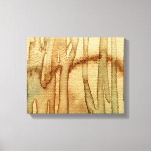 Kunstmatige achtergrond waterverf 2 canvas afdruk