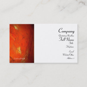 Kunstmatige Adobe-Visitekaartjes Visitekaartje