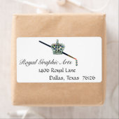 Kunstmatige Adresetiketten Etiket (Insitu)