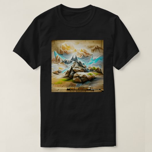 Kunstmatige AI - Kunst5 T-shirt (Design voorkant)