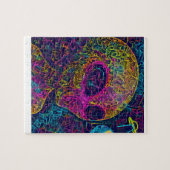 Kunstmatige Alien ontworpen puzzel #002 (Horizontaal)