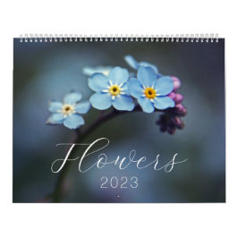 Kunstmatige bloemen Fotografie 2023 Agenda Kalender
