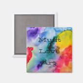 Kunstmatige Creatieve Splashes van de Waterverf Magneet (Voorkant / Achterkant)