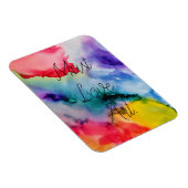 Kunstmatige Creatieve Splashes van de Waterverf Magneet (Rechterzijde)