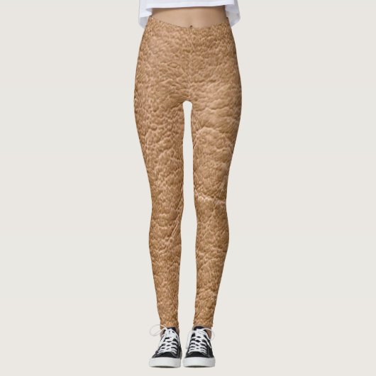 Kunstmatige doodle tekenkunst leggings (Voorkant)
