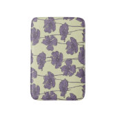 Kunstmatige  florale achtergrond badmat (Voorkant Verticaal)