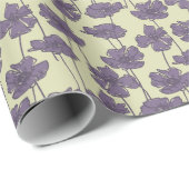 Kunstmatige florale achtergrond cadeaupapier (Rol Hoek)