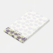 Kunstmatige florale achtergrond post-it® notes (Schuin)