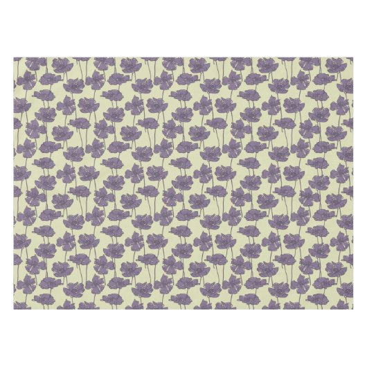 Kunstmatige  florale achtergrond tafelkleed (Voorkant (Horizontaal))