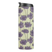 Kunstmatige florale achtergrond thermosbeker (Geroteerd rechts)