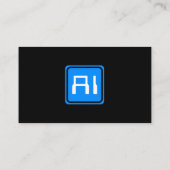 Kunstmatige Intelligence Engineering Visitekaartje (Achterkant)