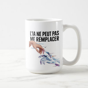 Kunstmatige intelligentie en mensen koffiemok