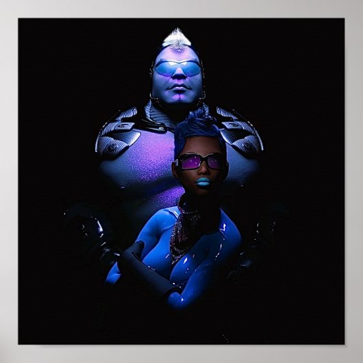 Kunstmatige intelligentie poster (Voorkant)