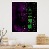 Kunstmatige intelligentie poster (Keuken)