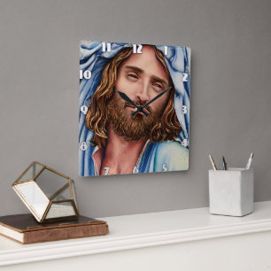 Kunstmatige intelligentie vierkante klok