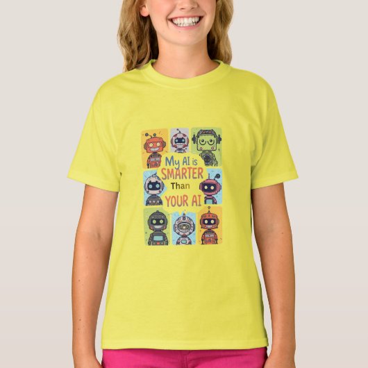 Kunstmatige intelligentiecompetitie t-shirt (Voorkant)