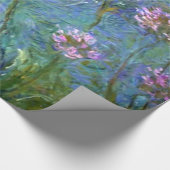 Kunstmatige kunstbloemen van Monet Cadeaupapier (Hoek)