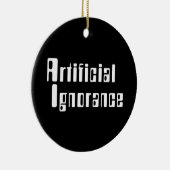 Kunstmatige onwetendheid keramisch ornament (Rechts)