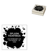 Kunstmatige plaspband voor verf - Artsy Return Add Rubberstempel (Gestempeld)