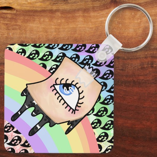 Kunstmatige Sleutelhanger (Achterkant)