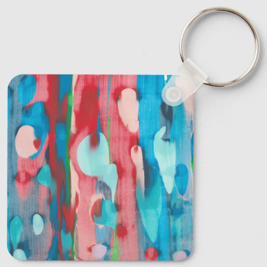 Kunstmatige sleutelhanger van Piper en Laura (Achterkant)