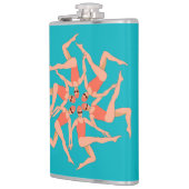 Kunstmatige zwemmers - gesynchroniseerde zwemmen heupfles (Links)