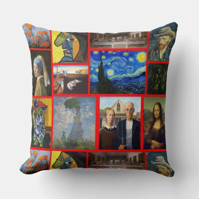 Kunstmeesterwerken, Rood Kussen (Voorkant)