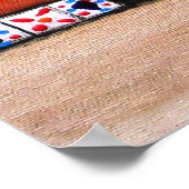 KUNSTMEXICAANSE DEUR SCHUIVEN POSTER (Hoek)